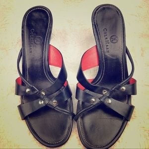 Cole Haan Kitten Heel Sandals